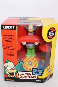 The Simpsons Krusty Prankster Phone - Real Working Vintage Toy