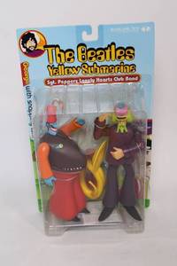 lot 210 image: The Beatles Yellow Submarine Figure Set George and Blue Meanie