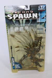 lot 214 image: Techno Spawn Iron Express Action Figure in Original Packaging