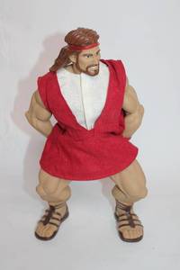 lot 223 image: Vintage Action Figure with Red Tunic
