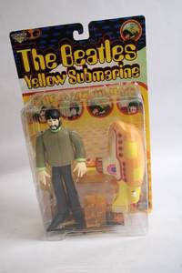 lot A-258 image: The Beatles Yellow Submarine John Lennon Action Figure with Submarine