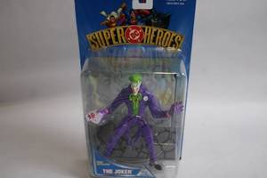 lot 260 image: DC Super Heroes The Joker Action Figure with Display Stand