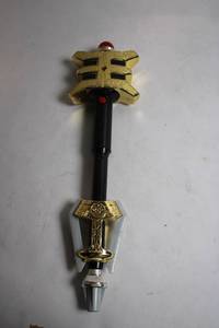 lot 264 image: Vintage Power Rangers Saba Sword Prop Replica