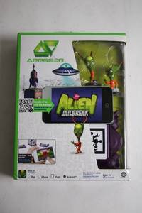 lot 265 image: AppGear Alien Jailbreak Interactive Game Set with Figures
