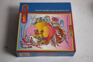 lot 269 image: Peter Max 100-Piece Jigsaw Puzzle - Classic Design
