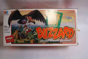 lot 276 image: Vintage 1989 Milton Bradley Back Off Buzzard Board Game