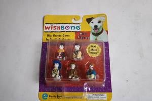 lot 321 image: Wishbone TV Show Mini Figures Collection - Set of 5