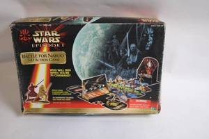 lot 323 image: Star Wars Battle for Naboo 3-D Action Board Game