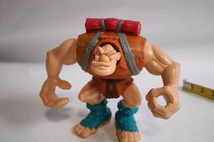 lot 343 image: Vintage Teenage Mutant Ninja Turtles TMNT Genghis Frog Action Figure