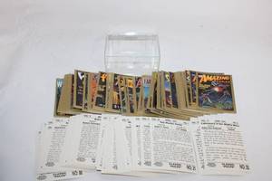 lot 356 image: Collection of Vintage Pulp Magazine Cards of Amazing Stories