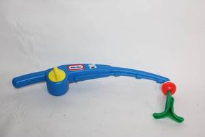 lot 378 image: Little Tikes Toy Fishing Rod with Reel