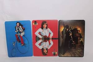lot 396 image: Collection of 6 Vintage Oversized Playing Cards with Unique Art