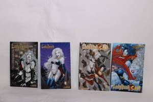lot 399 image: Collection of 6 Avatar Press Comics Including Lady Death & Doktor Sleepless