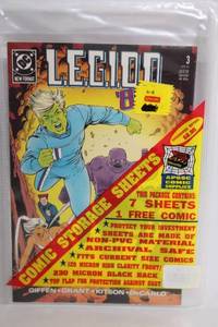 lot 421 image: Legion 89 Issue #3 Comic with 7 Comic Storage Sheets