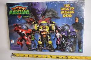 lot 466 image: Factory-Sealed Butt-Ugly Martians Board Game - The Race to Rescue Dog