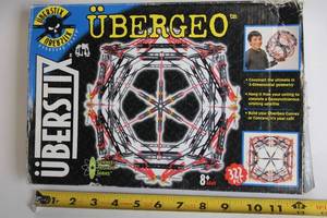 lot 468 image: Uberstix UberGEO 322-Piece Geometric Construction Set