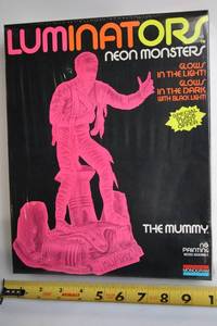 lot 474 image: Luminators Neon Monsters The Mummy Model Kit