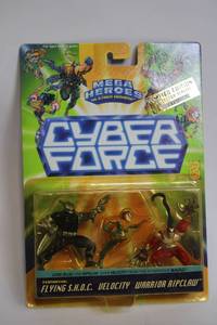 lot 507 image: Cyber Force Mega Heroes Limited Edition Collector Series Action Figure Set