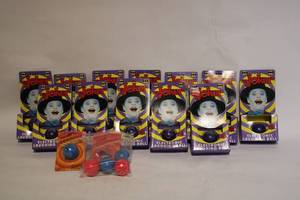 lot 513 image: Lot of 7 Joker and 5 Pocket Goofball Electronic Laughing Balls