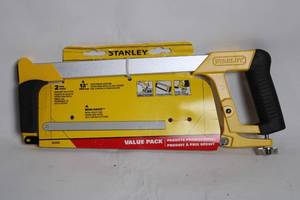 lot 2 image: Stanley 12-inch High-Tension Hacksaw Value Pack