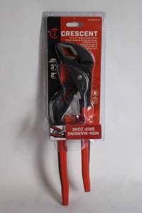 lot 9 image: Crescent 10 & 12 Tongue & Groove Pliers Set with Non-Marring Grip