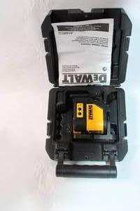 lot 12 image: DeWalt Laser Line Generator with Case and Mounting Bracket