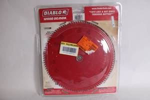 lot 14 image: Diablo Wood Demon 12-inch 100T Polished Finish Circular Saw Blade
