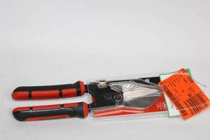 lot 29 image: Crescent Metal Snips with Comfort Grip Handles