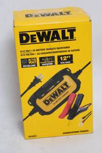 lot 57 image: DeWalt 612 Volt 2A Battery Charger and Maintainer