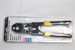 lot 69 image: Apollo PEX Combo Crimp Tool for 12 and 34 PEX Pipe