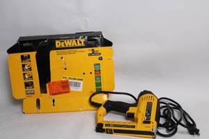 lot 74 image: Dewalt Multi-Tacker Multi-Tool Electric Staple Gun in Original Box