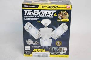 lot 80 image: Bell & Howell TriBurst 4000 Lumens Multi-Directional LED Light