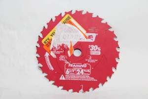lot 97 image: 6-12 Inch 24 Teeth Framing Circular Saw Blade for Construction