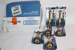 lot 121 image: Lot of 6 Scepter Easy Flo Replacement Spouts for Fuel Cans