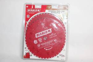 lot 126 image: Diablo 12-inch General Purpose Wood Blade 44T