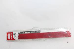 lot 140 image: 5-Pack Diablo Bi-Metal Reciprocating Saw Blades for Medium Metal