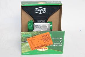 lot 161 image: Vigoro Square Metal Whirling Sprinkler with Durable Metal Construction