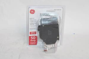 lot 162 image: GE Ground Fault Circuit Interrupter 50 Amp 120240VAC