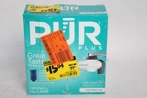 lot 177 image: PUR Plus Faucet Filtration System - Matte White