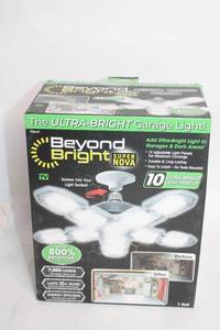 lot 179 image: Beyond Bright Super Nova Ultra-Bright Garage Light with 10 Adjustable Panels