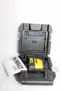 lot A-202 image: DeWalt Laser Level DW089 Self-Leveling with Case and Manual