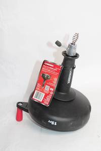 lot 206 image: Husky 15ft Drum Auger with Hand Crank