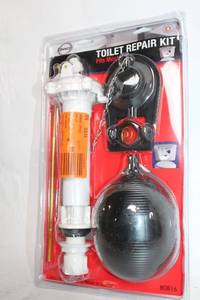 lot 221 image: Danco Toilet Repair Kit with Flapper and Ballcock
