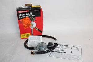 lot 226 image: Universal Regulator with Replacement Hose for Type 1 Propane Connection