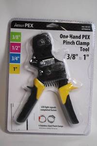 lot 244 image: Apollo PEX One Hand Pinch Clamp Tool 38 to 1