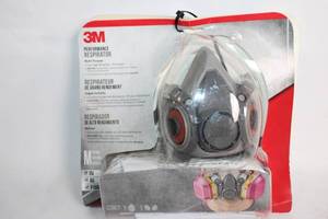 lot A-248 image: 3M Performance Multi-Purpose Respirator with OVP100 Filter, Medium