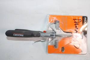 lot 251 image: RIDGID Miter Trim Cutter Tool in Packaging