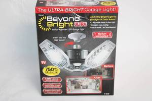 lot 266 image: Beyond Bright Ultra Motion-Activated LED Garage Light