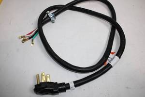 lot 299 image: 6-Foot 30 Amp Dryer Power Cord with 4-Prong Plug