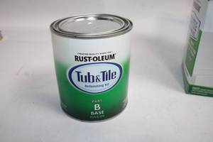 lot 310 image: Rust-Oleum Tub & Tile Refinishing Kit - Part B Base